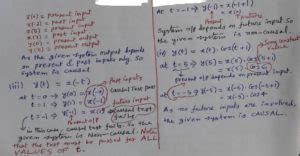 Properties of Systems | Causal | Non-causal |Signals & Systems - EngineersTutor