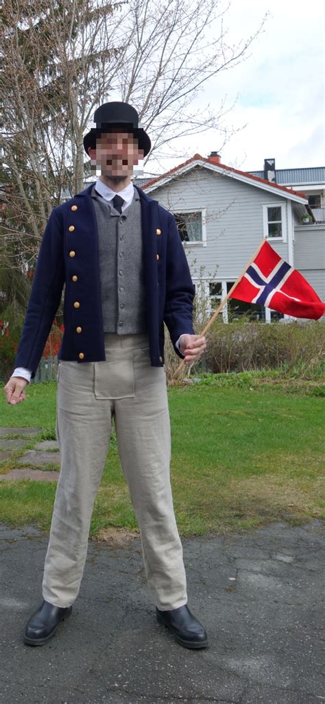 Made my own outfit for Norwegian Constitution Day (May 17th). I'm ...