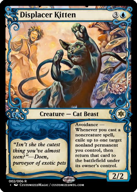 Displacer Kitten | Magic The Gathering Proxy Cards