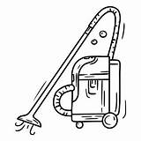 Vacuum Coloring Page sketch template