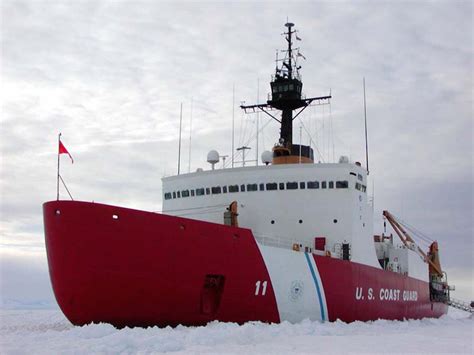 USCGC Polar Star Battles Snow, Icebergs to Reach Stranded Fishing ...