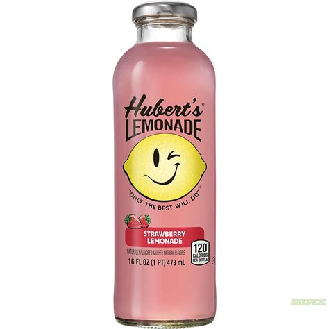 Hubert's Lemonade Strawberry Drink ( 1,500 Cases - 18,000 Bottles 16 fl oz) | Salvex