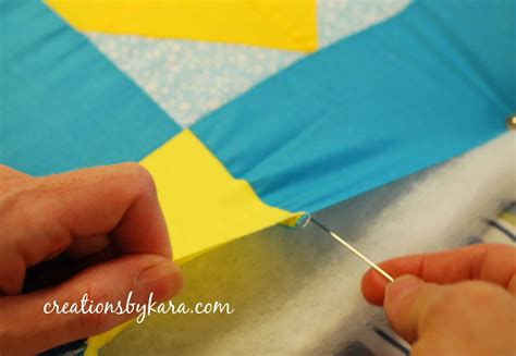 Inside Out Tied Quilt Tutorial