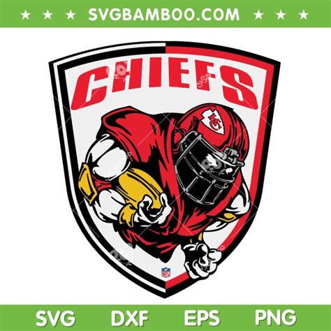 KC Chiefs Helmet SVG PNG