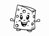 Printable Cheese Coloring Page  sketch template