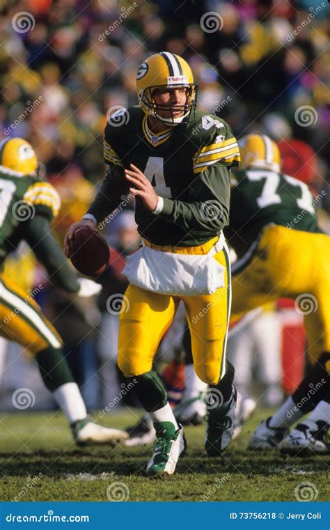 Brett Favre Green Bay Packers Editorial Stock Photo - Image of ...