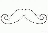 Moustache Coloring Pages  Home sketch template