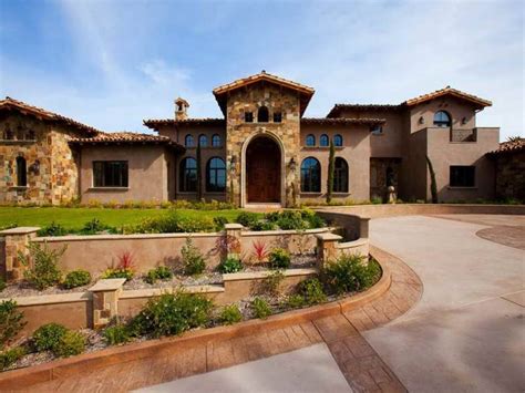 Tuscan Style House Plans Courtyard - Home Plans & Blueprints | #152124