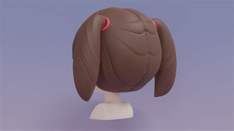 ArtStation - Chibi Female Hair Style 14 | Resources