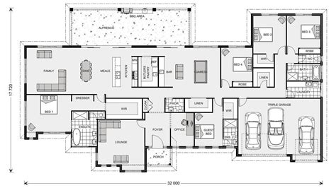 Floor Plan Friday: 5 bedroom acreage style home with triple garage