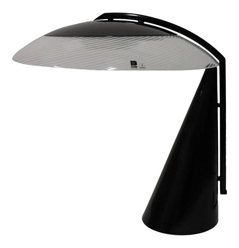 1980s Black Desk Lamp by Mauro Marzollo for Itre | Chairish