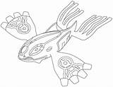 Primal Kyogre Pokemon Coloring Pages sketch template