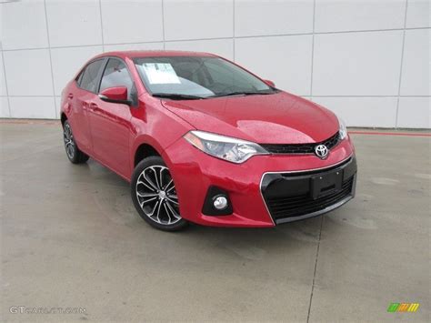 2016 Barcelona Red Metallic Toyota Corolla S Plus #110804208 | GTCarLot.com - Car Color Galleries