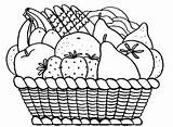 Fruit Bowl Coloring Page At GetColoringscom  Free Printable Colorings sketch template