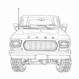 Ford Bronco Coloring Pages  RylandropTapia sketch template