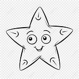 Simple Starfish Coloring Page With Eyecatching Eyes Outline Sketch  sketch template
