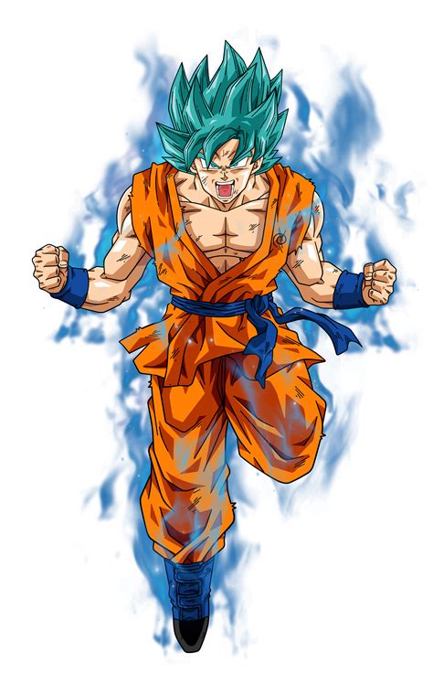Goku Super Saiyan Blue 2 by BardockSonic on DeviantArt