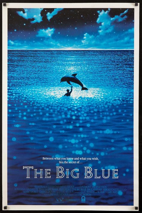 The Big Blue (Le Grand Bleu) Movie Poster | 1 Sheet (27x41) Original Vintage Movie Poster | 3311