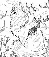 Printable Coloring Pages Mythical Creatures sketch template
