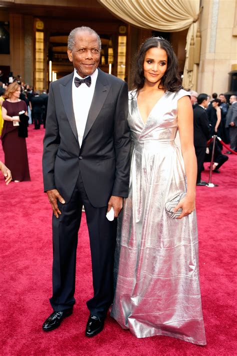 Sidney Poitier | A Family Affair! These Actors Brought Their Moms (or Kids) to the Oscars ...