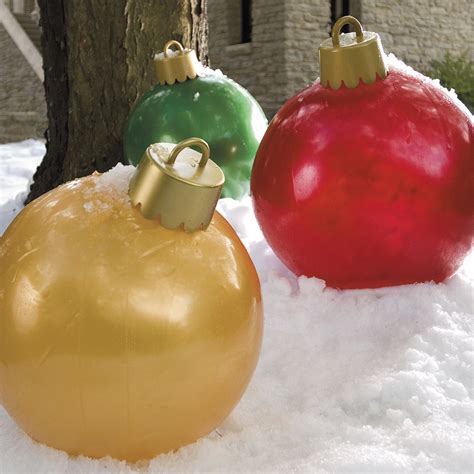 Large Decorative Christmas Balls