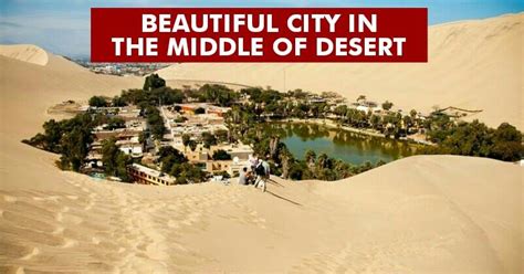 This Beautiful Oasis Desert Town Flourishes In The Middle Of The Driest ...