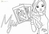 Topmodel Ausmalbilder Ausmalen Malvorlagen Vorlagen Depesche Bff  sketch template