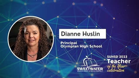 Olympian High School - Principal Dianne Huslin - SUHSD Celebration of Teachers - YouTube