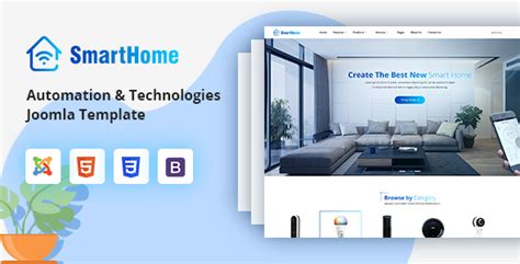 SmartHome - Smart Home Automation & Technologies Joomla Template by SmartAddons