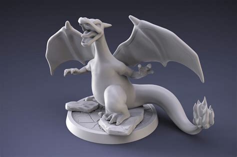 Pokemon charizard 3d print statue | Pokemon charizard, 3d printing ...