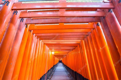 Premium Photo | Torii gates