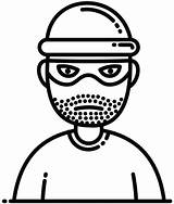 Rosvo Värityskuva sketch template