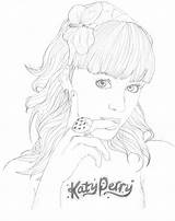 Katy Perry Coloring Pages At GetColoringscom  Free Printable sketch template