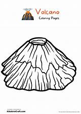 Volcano Coloring Pages For Kids – Free Printables  Art & Craft sketch template