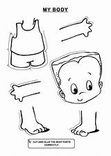 Body Parts Coloring Pages  Home sketch template