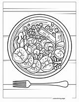 Food Coloring Pages30  Free Printable coloring pages Cute sketch template