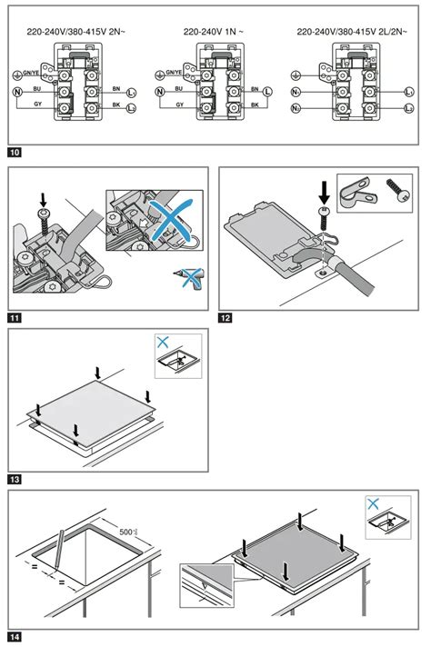 NEFF T46BT60N0 Glass Ceramic Hob Instruction Manual