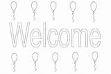 Welcome coloring Pages To Print And Download – Artofit sketch template