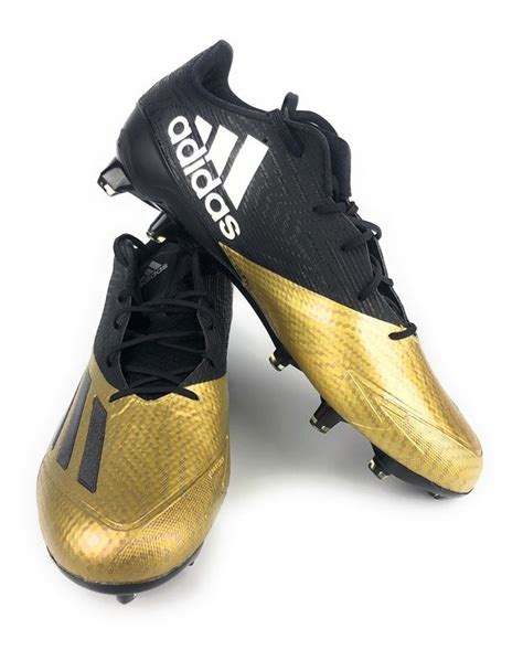 Men’s Adidas black and gold football cleats. No box. | Adidas adizero football cleats, Football ...