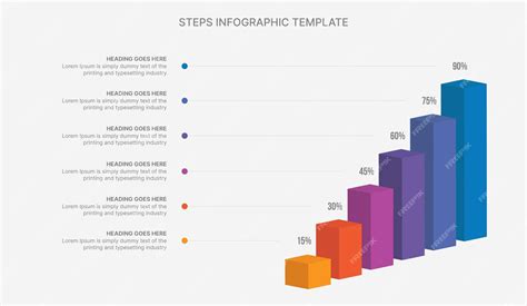 Premium Vector | Vector business growth infographic chart template ...