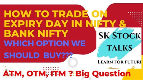 HOW TO TRADE ON EXPIRY DAY OF INDEX? WHICH OPTION TO BU? ATM OTM ITM? #sharemarket # ...