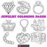 Free Printable Jewelry Coloring Pages For Kids sketch template