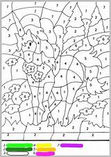 Color By Number Coloring Pages  100 Printable sketch template