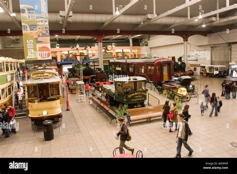 the Museum of Transport Glasgow Scotland Stock Photo - Alamy