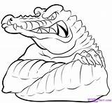 Alligator Coloring Printables Pages sketch template