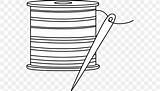 Thread Hand Sewing Needles Coloring Book Clip Art PNG 550x470px  sketch template