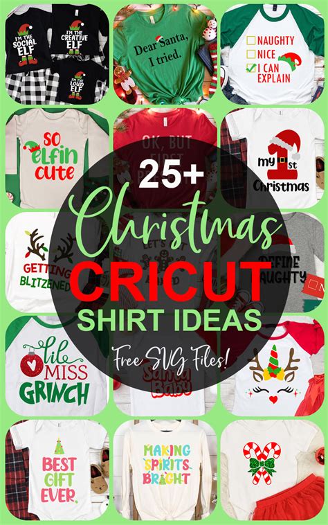 25+ Christmas Shirt SVG Files {Shirt Ideas for Everyone}