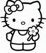 Girly Hello Kitty Coloring Pages  Cool sketch template