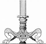 Free Candelabra Cliparts Download Png Images  sketch template