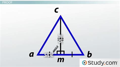 Perpendicular Bisector Theorem | Converse & Examples - Lesson | Study.com